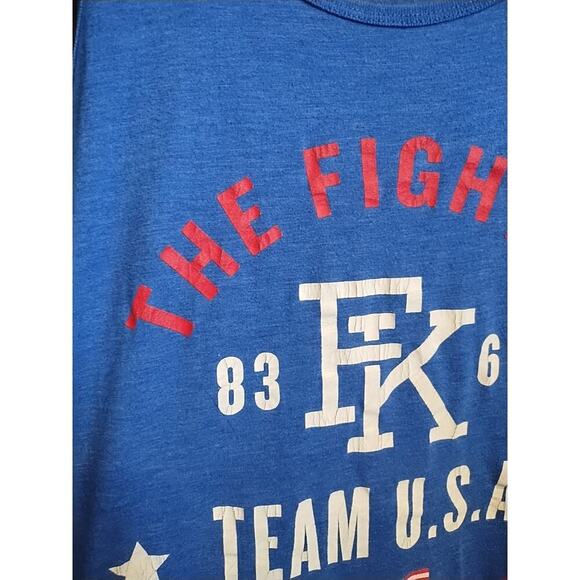 FIGHTER & THE KID T SHIRT Podcast Team USA Tank Top Mens Small MMA 4th Of July - Picture 5 of 6
